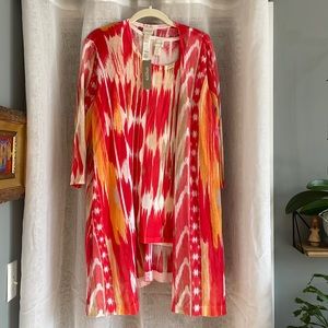 Chico’s matching cami and cardigan size 2